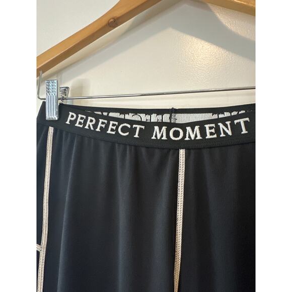Perfect Moment Polartec Thermal Ski Leggings Black Size Large Winter Base Layer - Picture 6 of 9